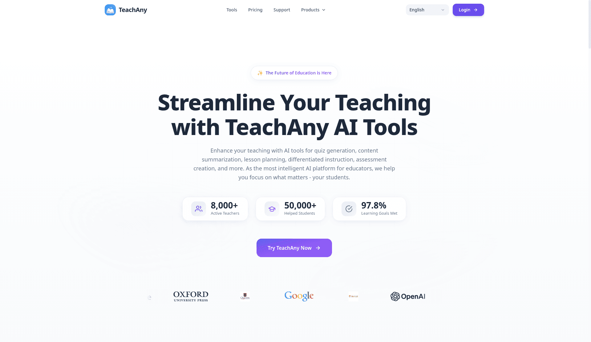 TeachAny logo