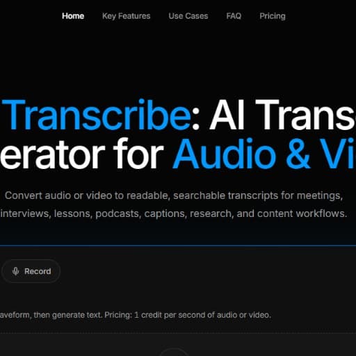 GPT Transcribe logo