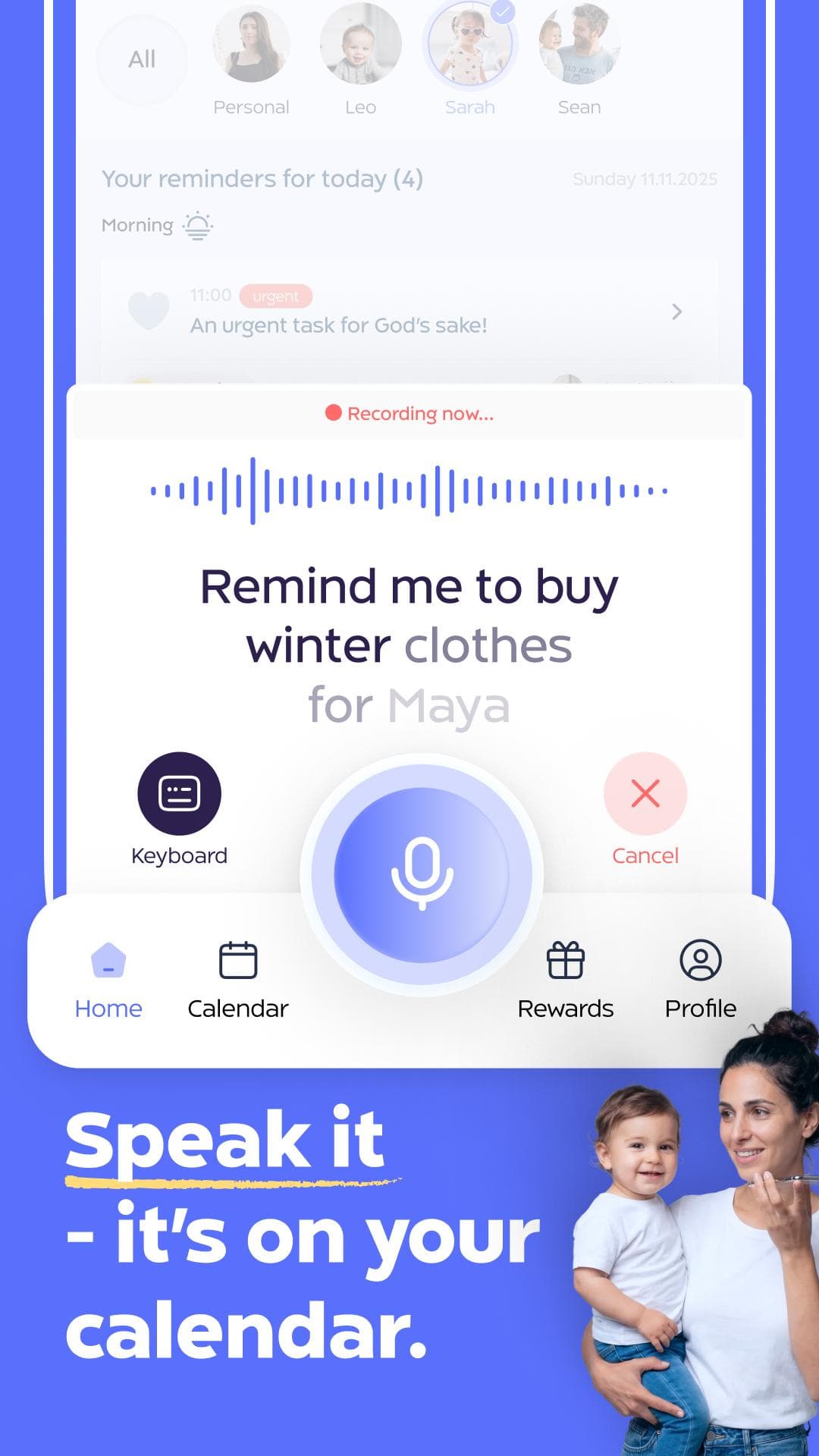 RemindHer - Product Image