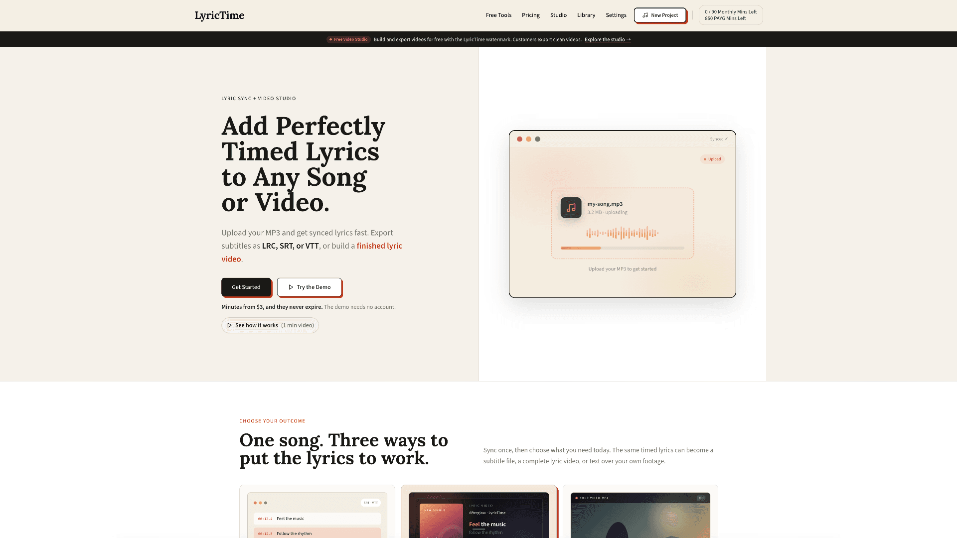 LyricTime - Product Image