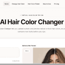 AI Hair Color Changer Logo