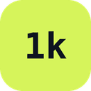 First 1,000 Users Logo