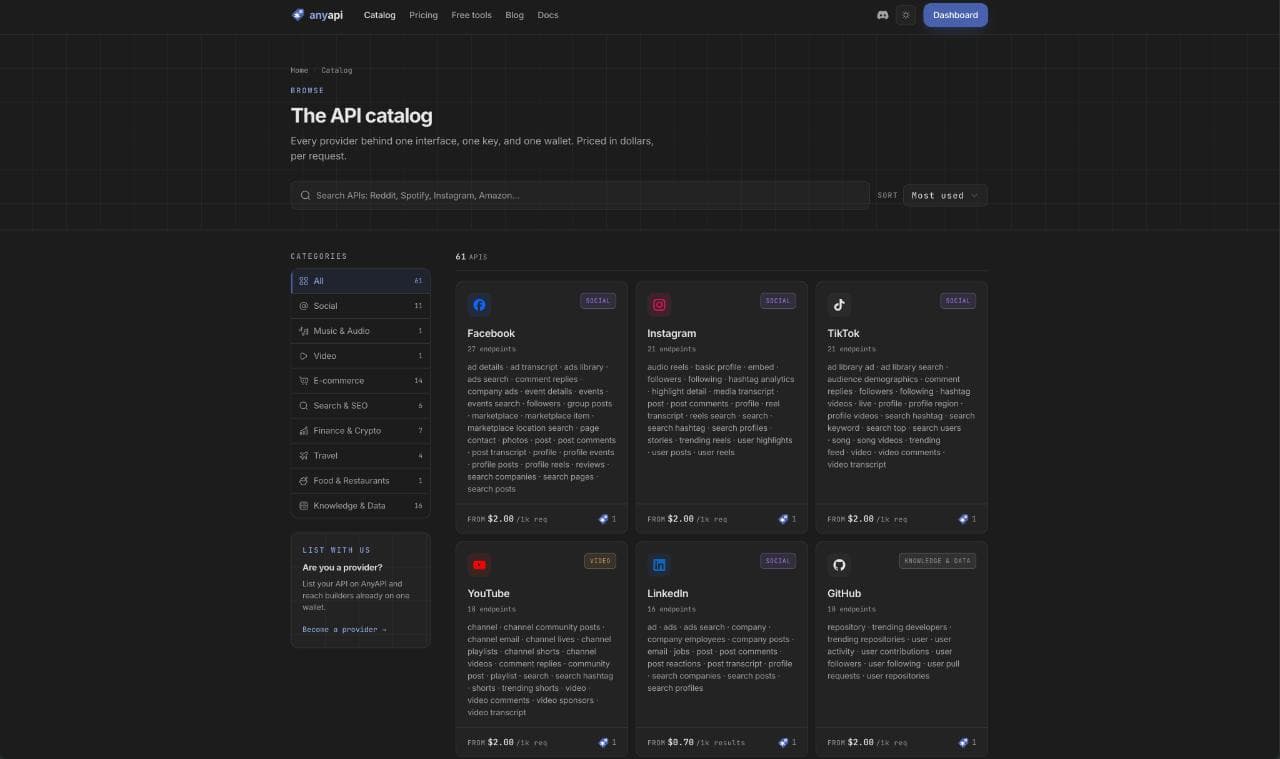 AnyAPI - Product Image