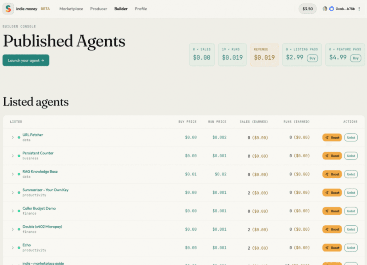 Indie Money - Product Image
