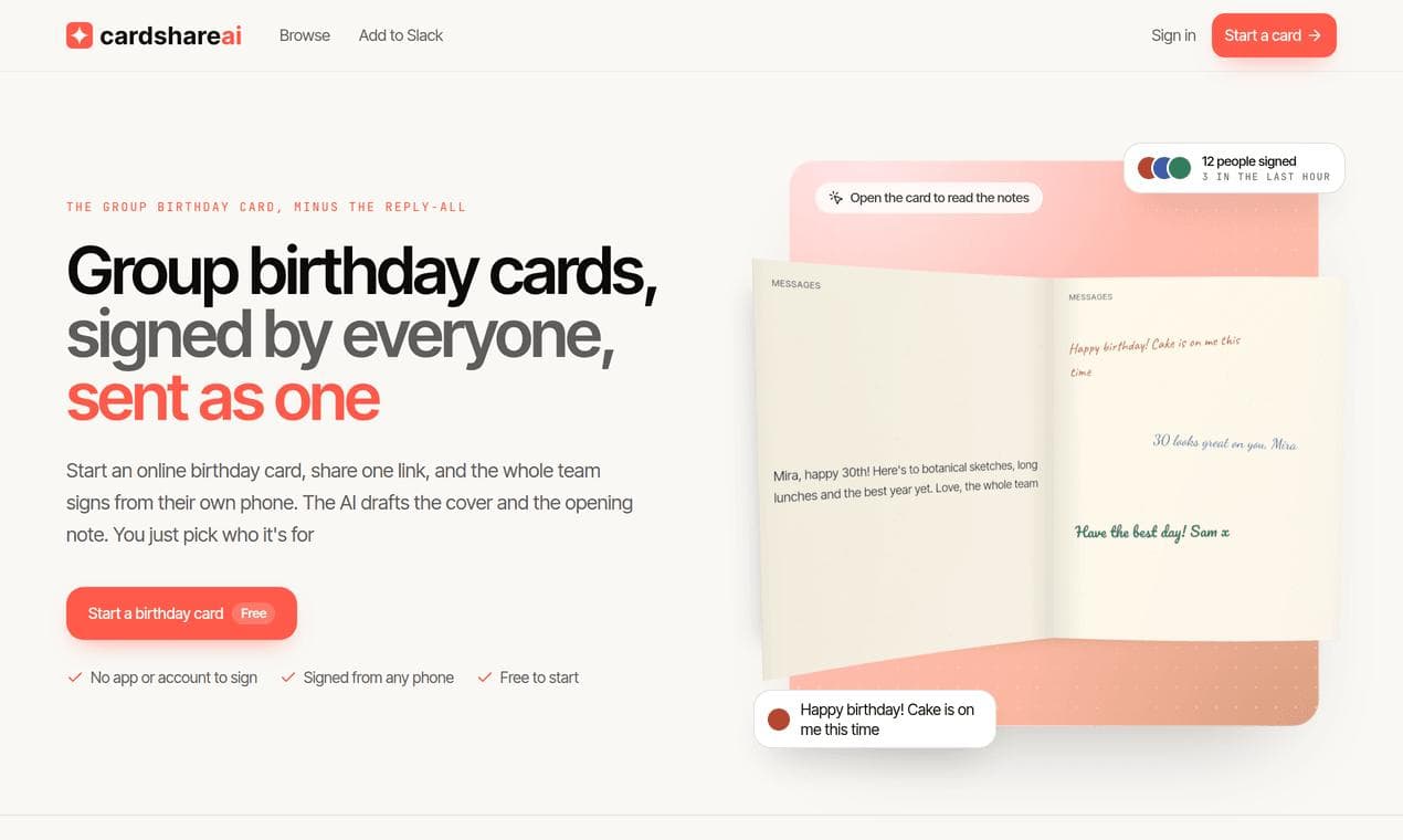CardShare.ai - Product Image