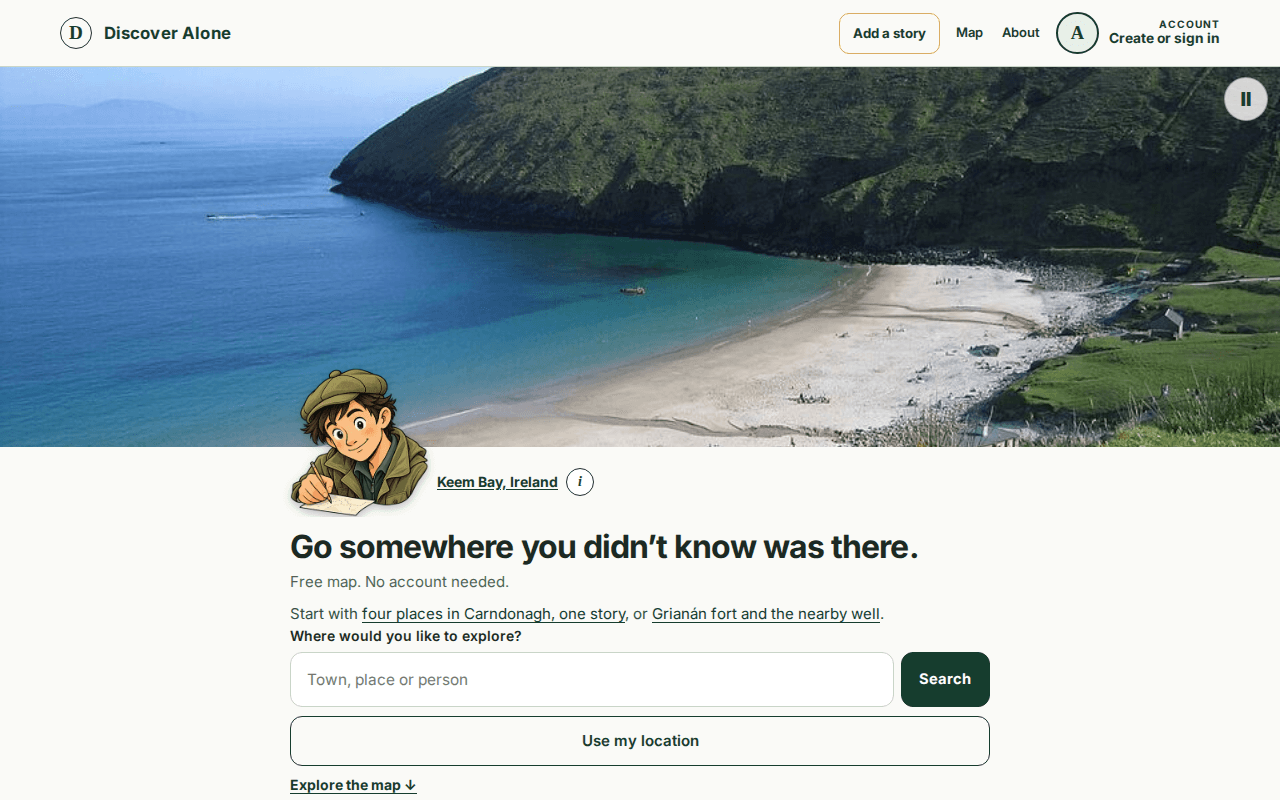 Discover Alone - Product Image