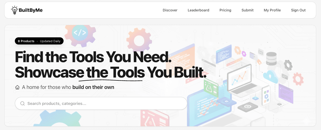 BuiltByMe - Product Image