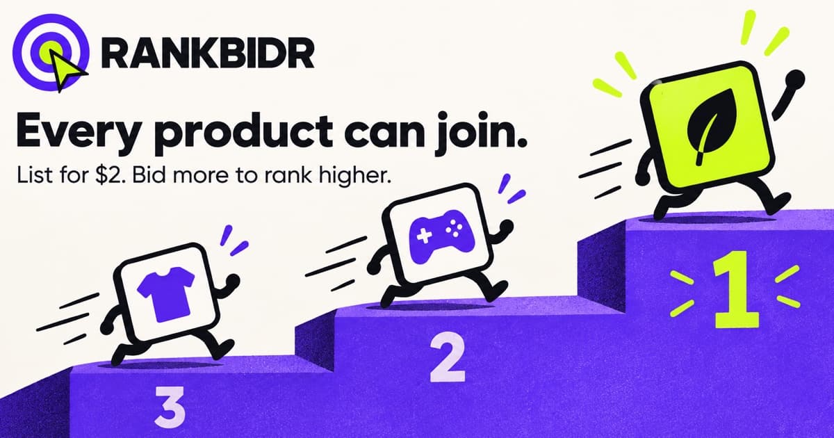 RankBidr - Product Image