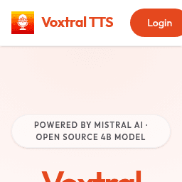 Voxtral TTS logo