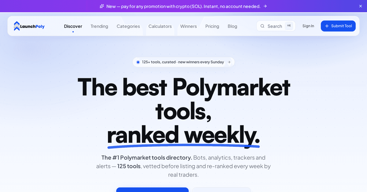 LaunchPoly - Product Image