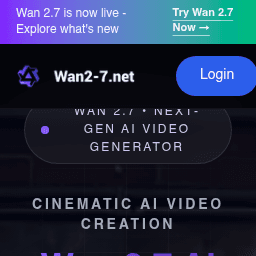 Wan 2.7 AI logo
