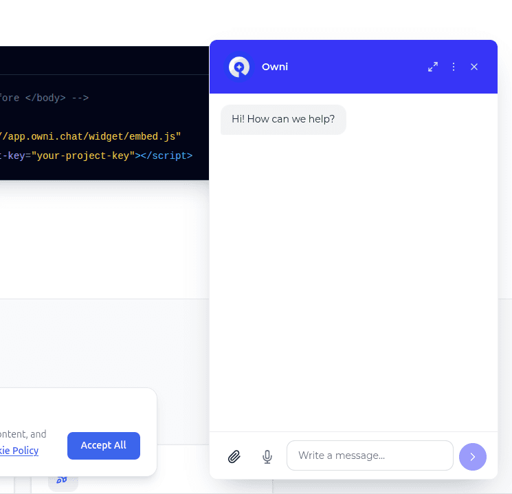 Owni.chat - Product Image